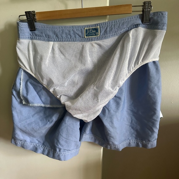J. Crew Men’s Tab Swim Short. Size 30. Light Blue - Picture 3 of 6